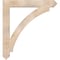 Ekena Millwork Thorton Arts & Crafts Smooth Bracket, Douglas Fir, 5 1/2"W x 44"D x 48"H BKT06X44X48THR03SDF - alternate 3